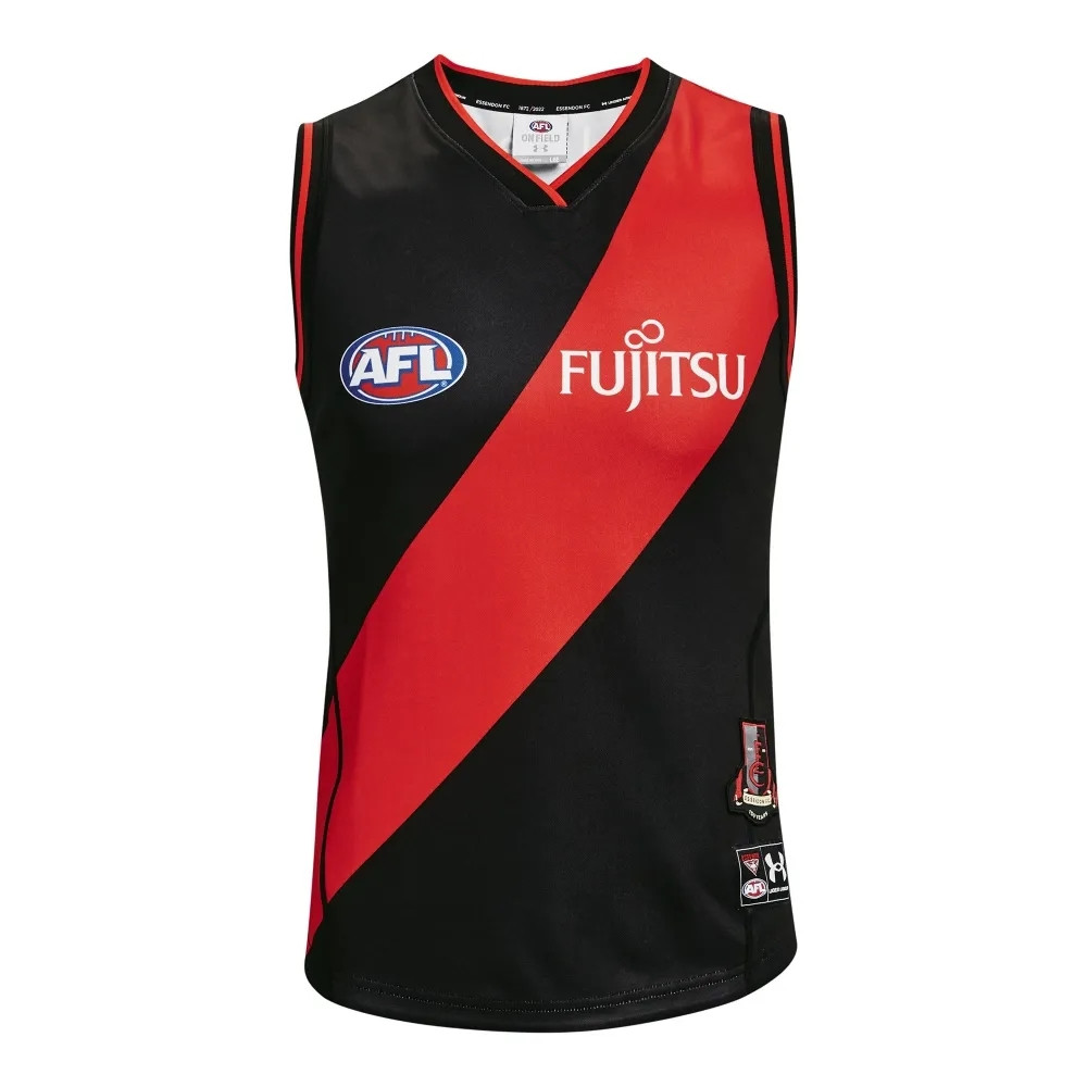 2022 ESSENDON BOMBERS AFL HOME GUERNSEY - M..